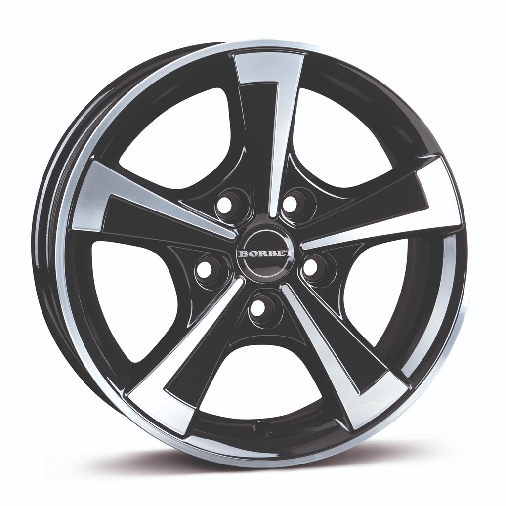 BORBET CWT BLACK POL GLOSS 6x15 5/112 ET30 CB66.5