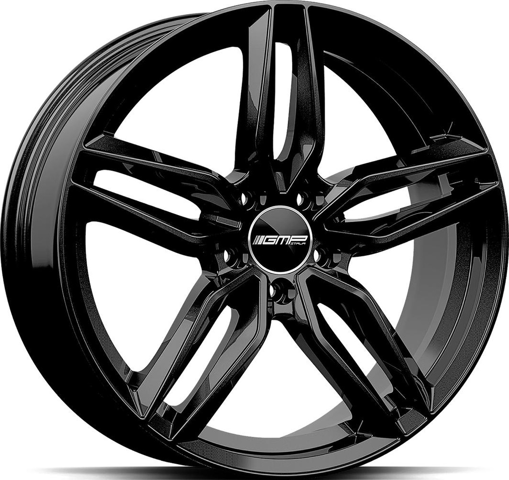 GMP FASTEN GLOSS BLACK 7.5x17 5/114.3 ET40 CB73.1
