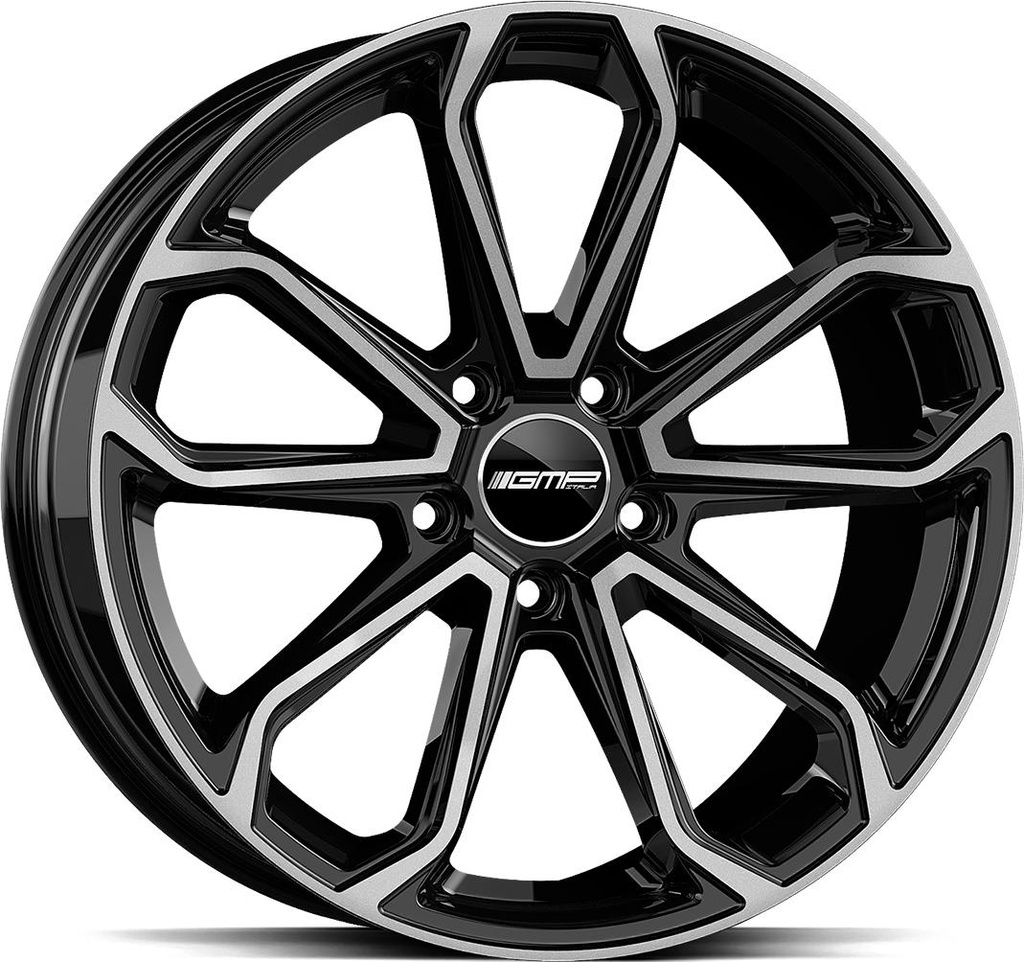 GMP FURIOSA BLACK DIAM 9.5x20 5/112 ET26 CB66.5