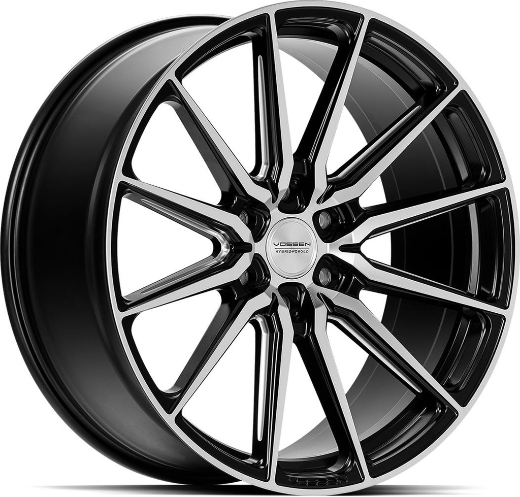 VOSSEN HF6.1 SATIN BLACK MACH 9.5x22 6/139.7 ET20 CB106.1