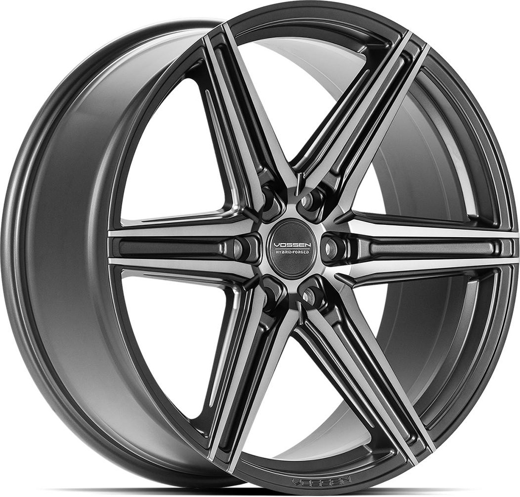 VOSSEN HF6.2 TINTED MATT GUN METAL 9.5x20 6/139.7 ET15 CB106.1