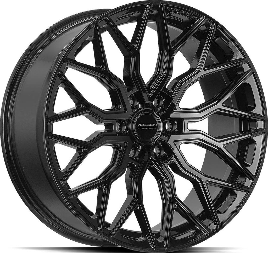 VOSSEN HF6.3 GLOSS BLACK 10x24 6/139.7 ET25 CB106.1