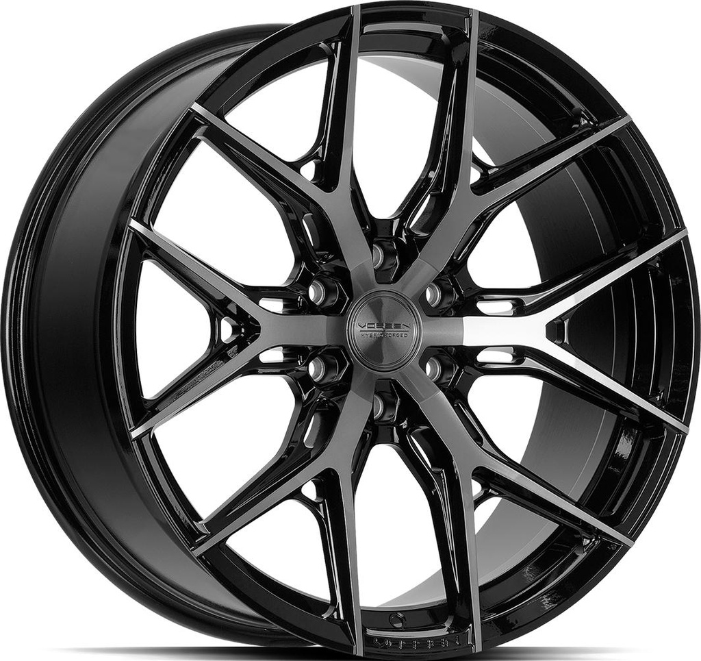 VOSSEN HF6.4 TINTED GLOSS BLACK 9x20 6/139.7 ET-18 CB106.1