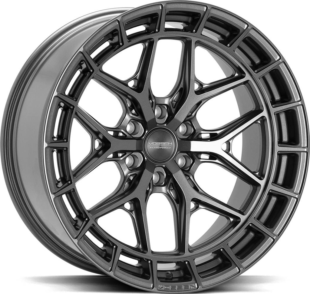 VOSSEN HFX1 MATT GUN METAL 12x24 8/165.1 ET-44 CB125.1