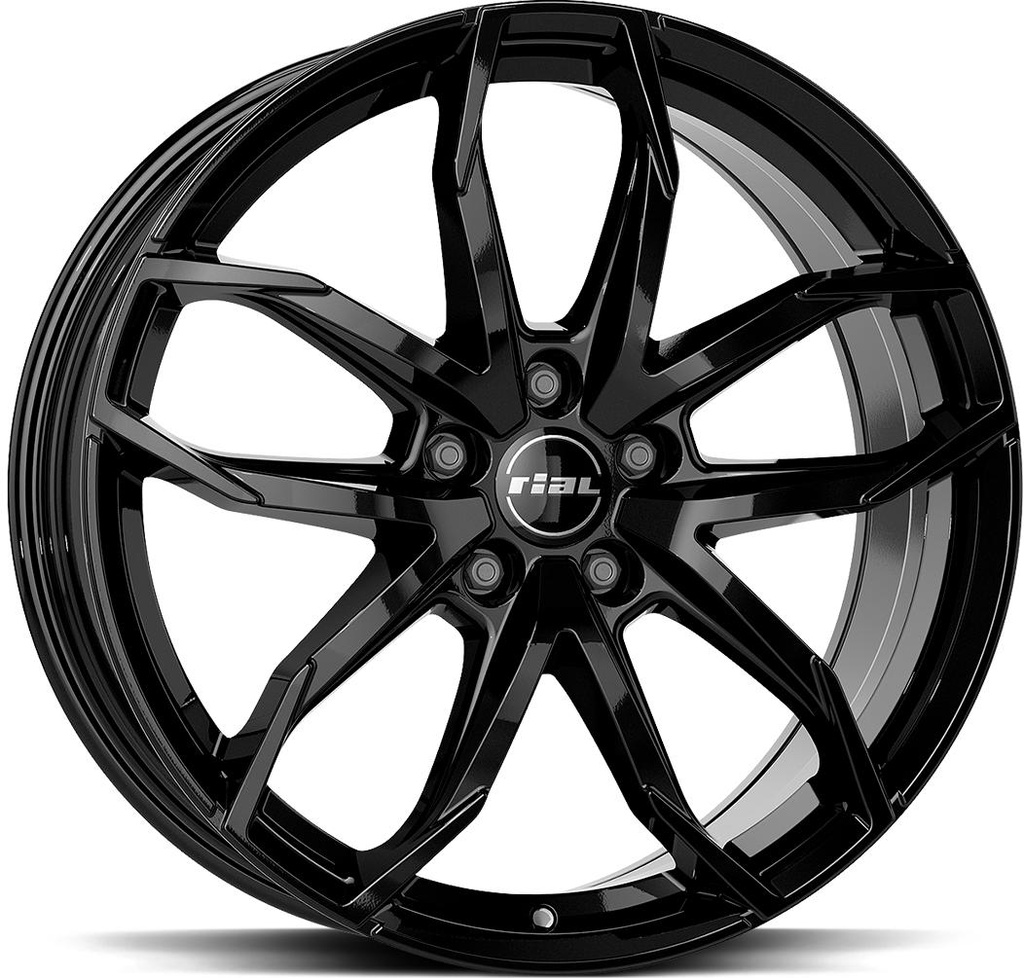RIAL LUCCA DIAM BLACK 8x20 5/108 ET45 CB70.1