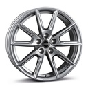 BORBET LX18 GREY GLOSS 8x18 5/112 ET48 CB66.6