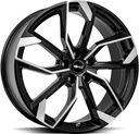 BROCK RC34 BLACK FULL POL 7.5x18 5/108 ET50 CB63.4