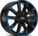 RONAL R71 JET BLACK MATT BLUE TINTED MAT 8.5x20 5/112 ET52 CB66.5