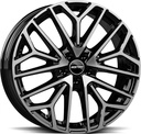 GMP MATERIA BLACK DIAMOND 8.5x21 5/112 ET30 CB66.5