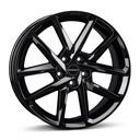 BORBET N BLACK GLOSSY 7.5x17 5/115 ET40 CB70.27
