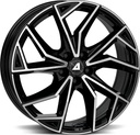ALUTEC ADX.02 DIAM BLACK POL 8x19 5/114.3 ET42 CB70.1