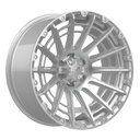 STATUSFÄLGAR D56 SILVER MACHINED FACE 10x22 5/139.7 ET-20 CB78.1