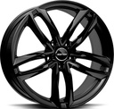 GMP ATOM GLOSS BLACK 7.5x17 5/112 ET35 CB66.6