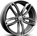 GMP ATOM ANTHRACITE DIAM 7.5x17 5/112 ET45 CB66.6