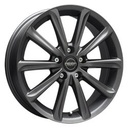 MEGA WHEELS VIRGO DARK MAT ANTHRACITE GREY 6x15 4/100 ET46 CB54.1