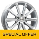 MEGA WHEELS VIRGO SILVER 6.5x16 5/114.3 ET47 CB73.2