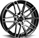 BROCK B34 BLACK FULL POL 7.5x17 5/100 ET38 CB63.4