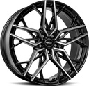 BROCK B44 BLACK FULL POL 8.5x20 5/108 ET40 CB63.4