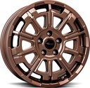 BROCK B45 BRONZE COPPER MATT 8x20 6/139.7 ET25 CB100.1