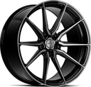 VOSSEN HF3 DOUBLE TINTED GLOSS BLACK 10.5x20 5/120 ET42 CB72.6