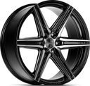 VOSSEN HF6.2 TINTED GLOSS BLACK 9.5x22 6/139.7 ET20 CB106.1