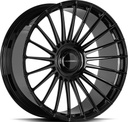 VOSSEN HF8 GLOSS BLACK 9x24 5/120 ET9 CB72.6